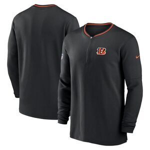 Nike Cincinnati Bengals Sideline Long Sleeve Quarter (1/4) Zip Pullover 3XL-used